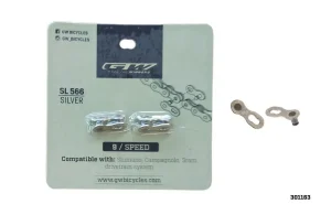 Cadena GW 9 Vel SL566 Plata