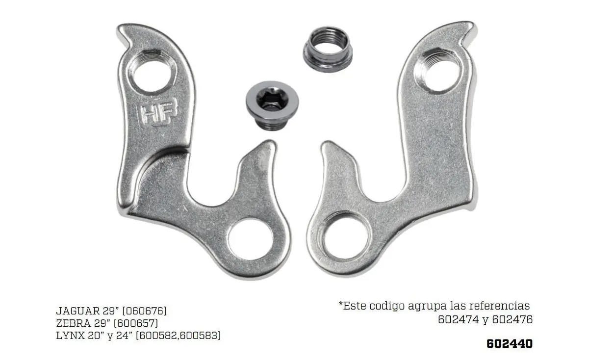 Dropout para Marco GW Lynx/Jaguar/Zebra