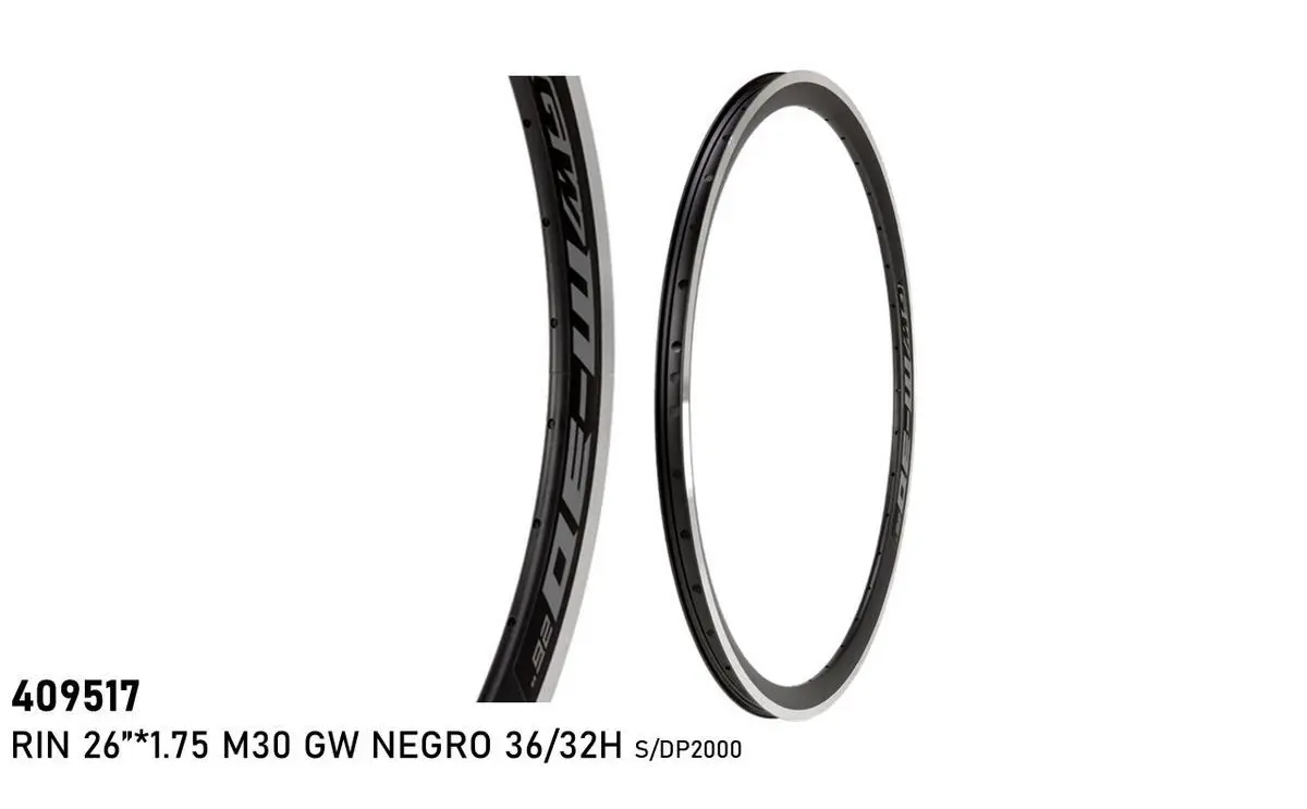 Rin MTB 26" GW M30 Negro 36H