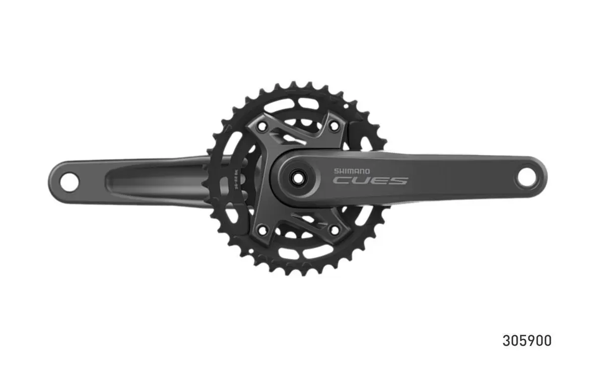 Juego de Bielas Shimano CUES FC-U6000-2 36/22T 2x9/10/11V con BB