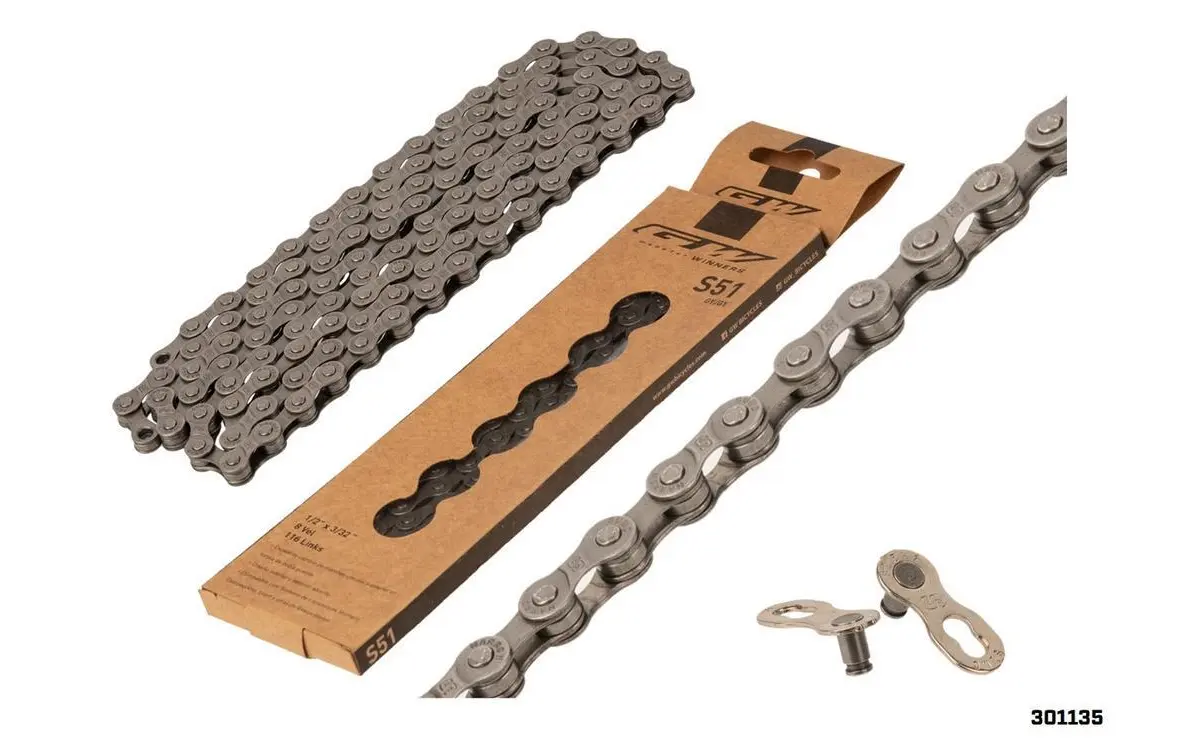 Cadena GW 8 Velocidades 116L Gris